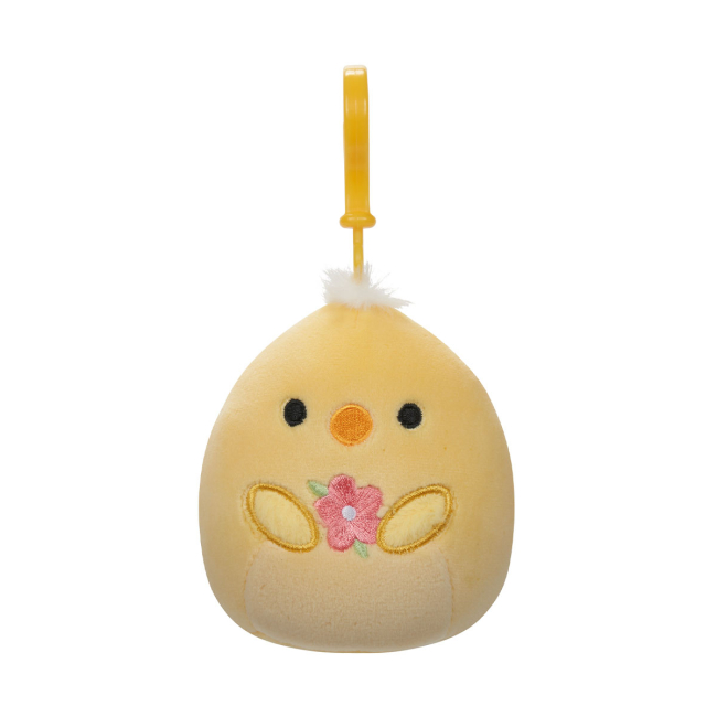 Брелоки - М'яка іграшка-брелок Squishmallows Пташеня Трістон 9 см (SQCP00182)