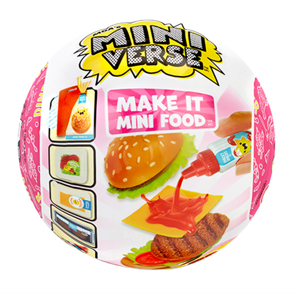 Наборы для творчества - Игровой набор Miniverse Mini Food 3 Создай ужин сюрприз (505419)