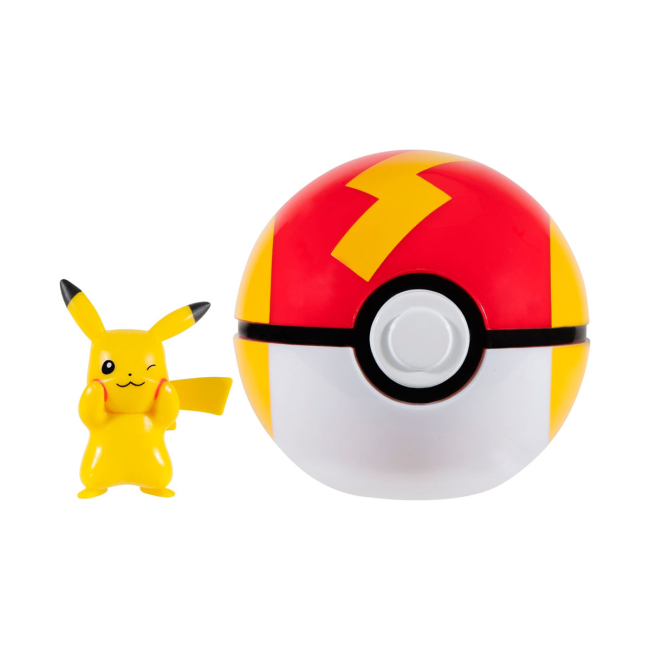 Фігурки персонажів - Ігровий набір Pokemon W16 Пікачу в покеболі (PKW3148)