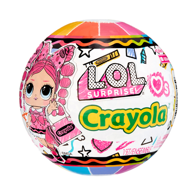 Ляльки - Набір-сюрприз ​LOL Surprise Loves Crayola (505259)