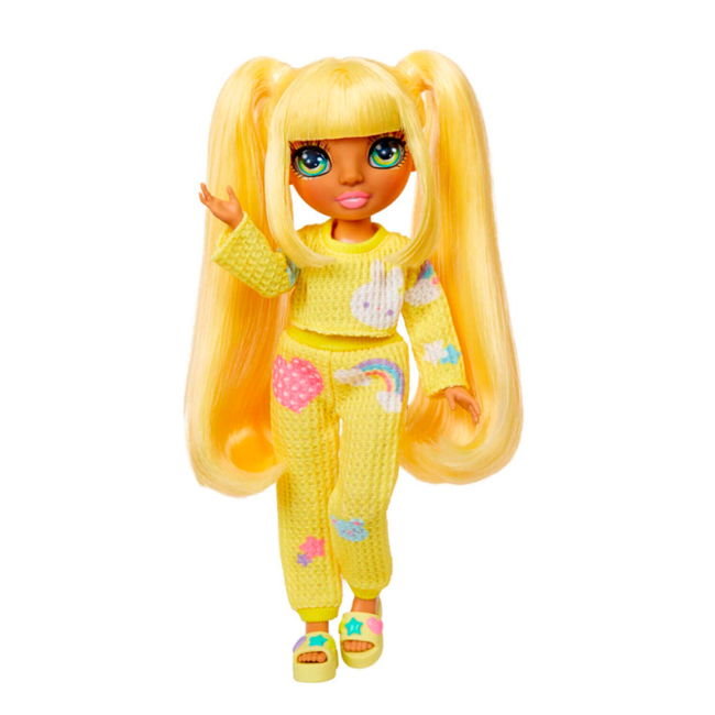 Ляльки - Лялька Rainbow High Junior High PJ Party Санні (503682)