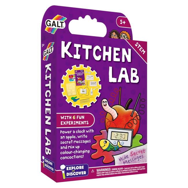 Научные игры, фокусы и опыты - Исследовательский набор Galt Кухонная мини-лаборатория (1005134)