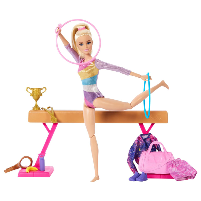 Ляльки - Ігровий набір Barbie You can be Тренування з гімнастики (HRG52)