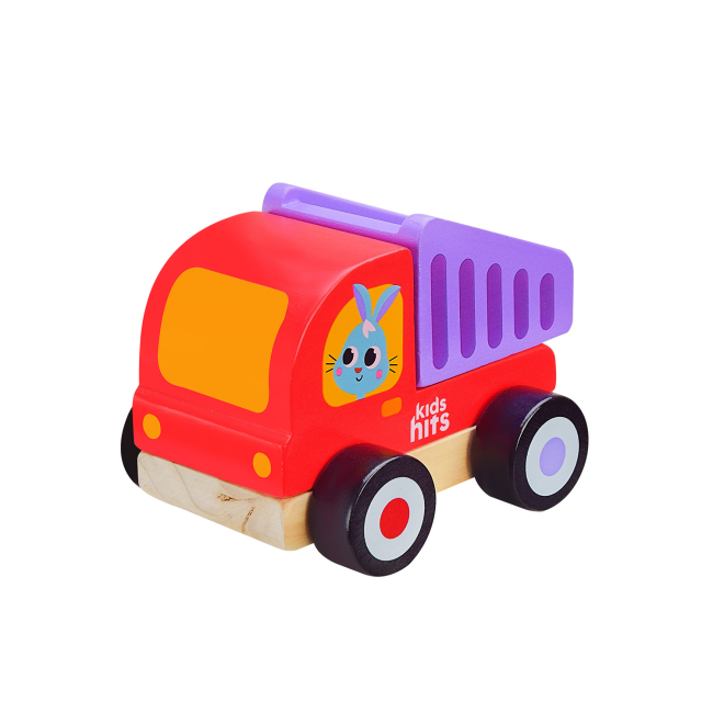 Развивающие игрушки - Деревянная игрушка Kids hits Wooden Building Set Dump Truck (KH20/016)