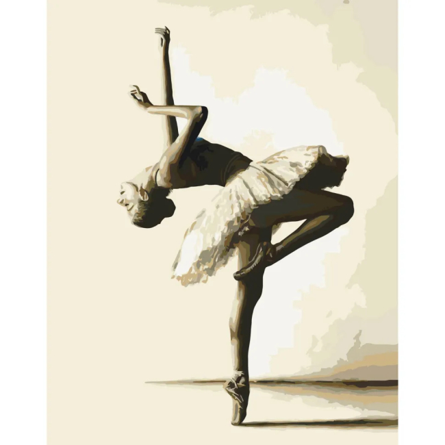 Товары для рисования - Картина по номерам Art Craft Балерина 40 х 50 см (10604-AC)