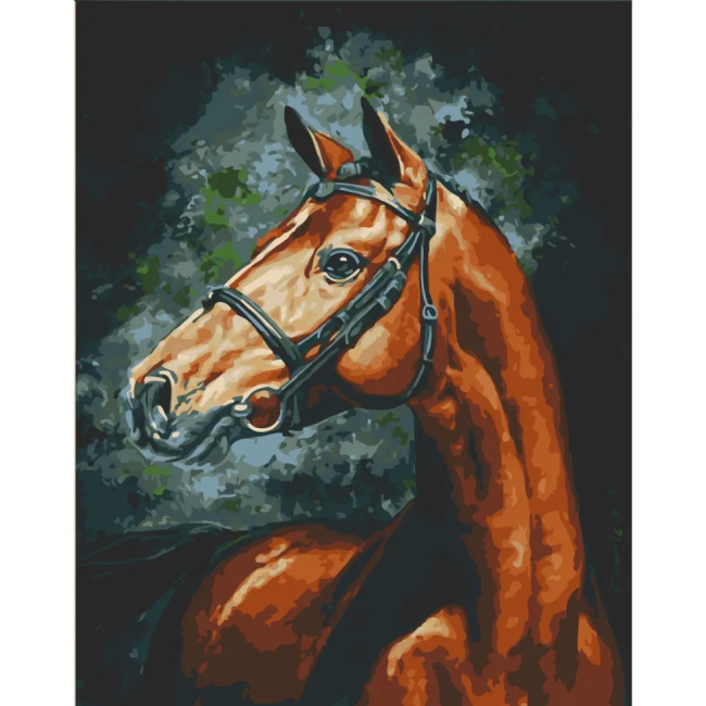 Товари для малювання - Картина за номерами Art Craft Гордий скакун 40 х 50 см (11508-AC)