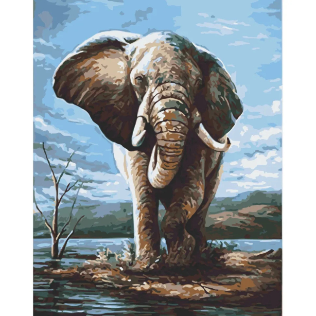 Товары для рисования - Картина по номерам Art Craft Мощная фигура 40 х 50 см (11502-AC)