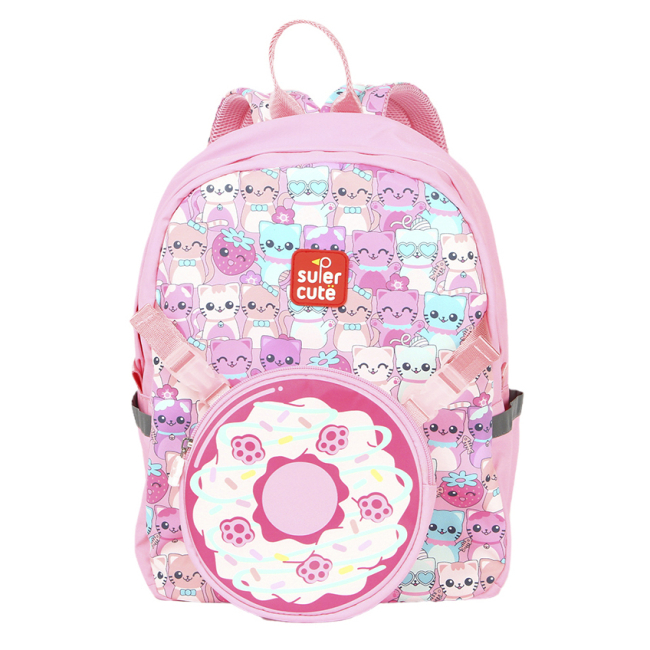 Рюкзаки та сумки - Рюкзак Supercute Рожеве кошеня 2 в 1 (SF127)