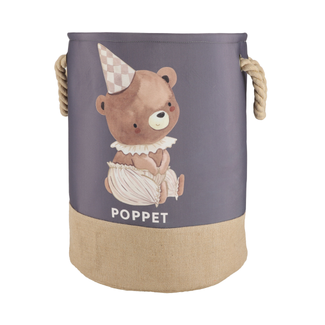 Палатки, боксы для игрушек - Корзина для хранения игрушек Poppet Медвежонок (2043001)