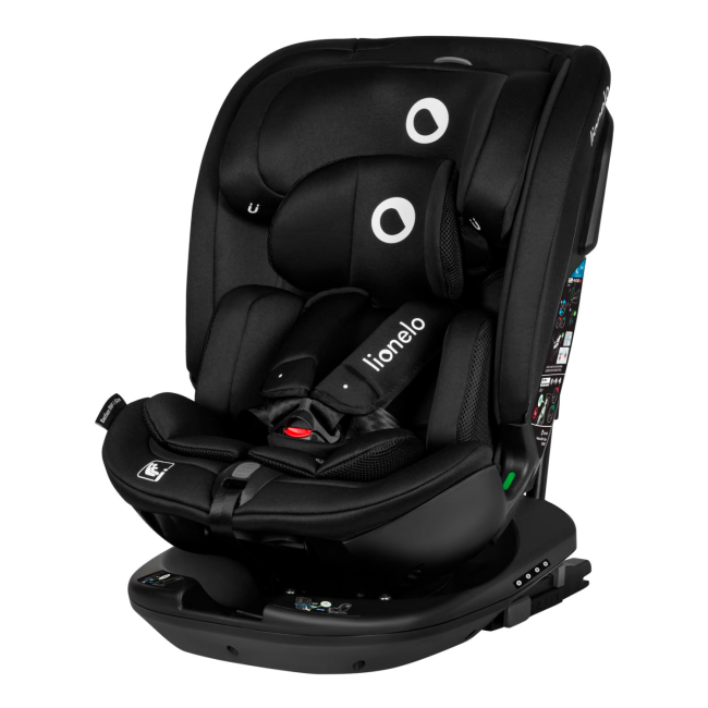 Автокрісла й аксесуари - Автокрісло Lionelo Bastiaan RWF i-Size Black carbon (5903771705110)
