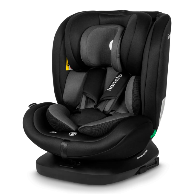 Автокресла и аксессуары - Автокресло Lionelo  Bastiaan i-Size Black grey (5903771705523)