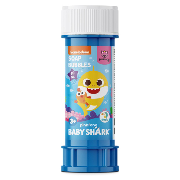 Мильні бульбашки - Мильні бульбашки DoDo Baby Shark 60 мл (200519)