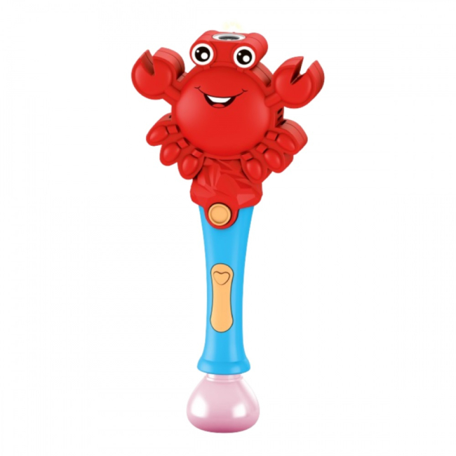 Мильні бульбашки - Набір для мильних бульбашок Maya Toys Бульбашкомет Краб (XH-019)