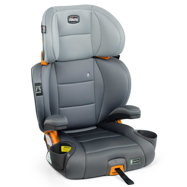 Автокресла и аксессуары - Автокресло Chicco KidFit ClearTex Plus серое (79627.12.07)