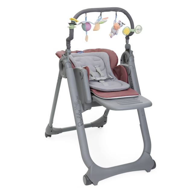 Товары по уходу - Стульчик для кормления Chicco Polly Magic Relax New коричневый (79502.98)