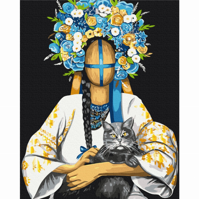 Товары для рисования - Картина по номерам Brushme Украина – это я (BS53524)