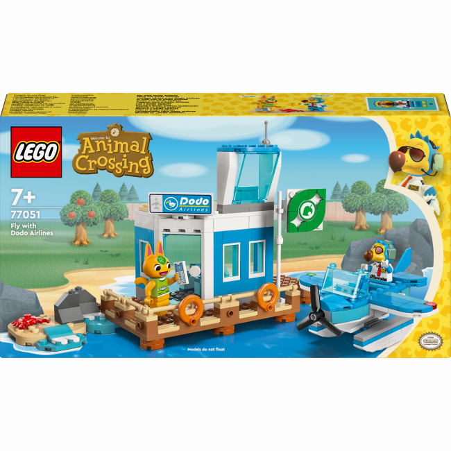 Конструкторы LEGO - Конструктор LEGO Animal Crossing Летайте из Dodo Airlines (77051)