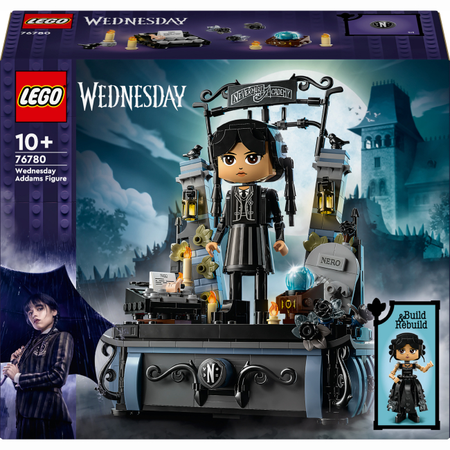 Конструкторы LEGO - Конструктор LEGO Wednesday Фигурка Венздей Аддамс (76780)