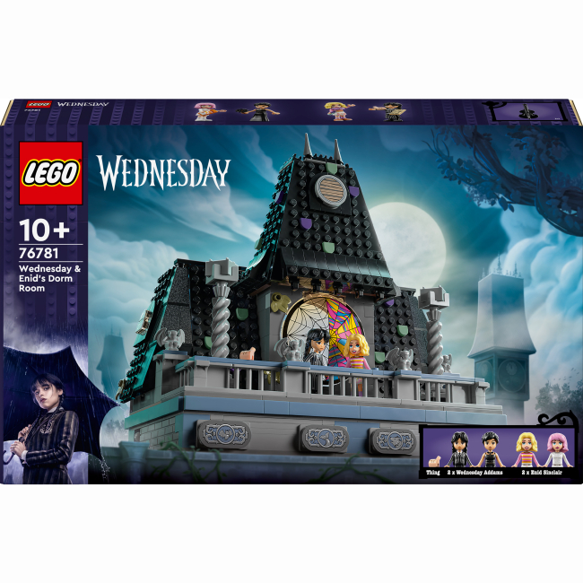 Конструктори LEGO - Конструктор LEGO Wednesday Кімната Венздей та Енід (76781)