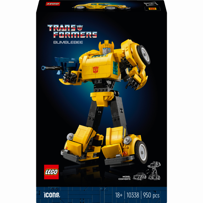 Конструкторы LEGO - Конструктор LEGO Icons Бамблби (10338)