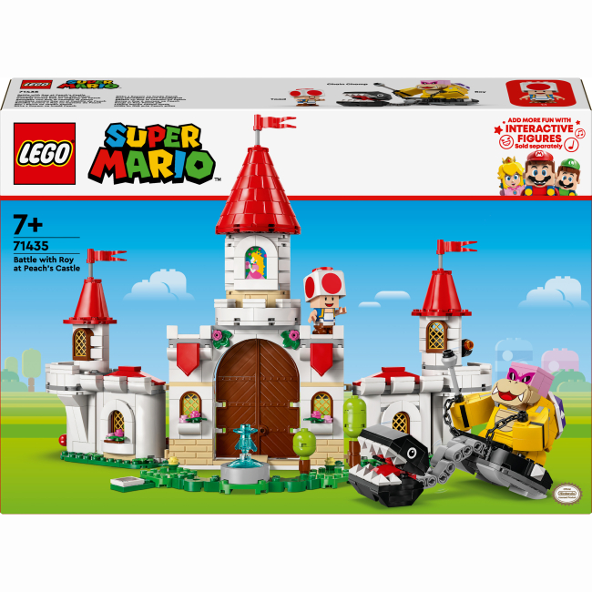 Конструктори LEGO - Конструктор LEGO Super Mario Битва з Роєм біля замку Піч (71435)