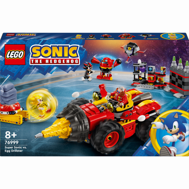 Конструкторы LEGO - Конструктор LEGO Sonic The Hedgehog Супер Соник против Яйца-бурильщика (76999)
