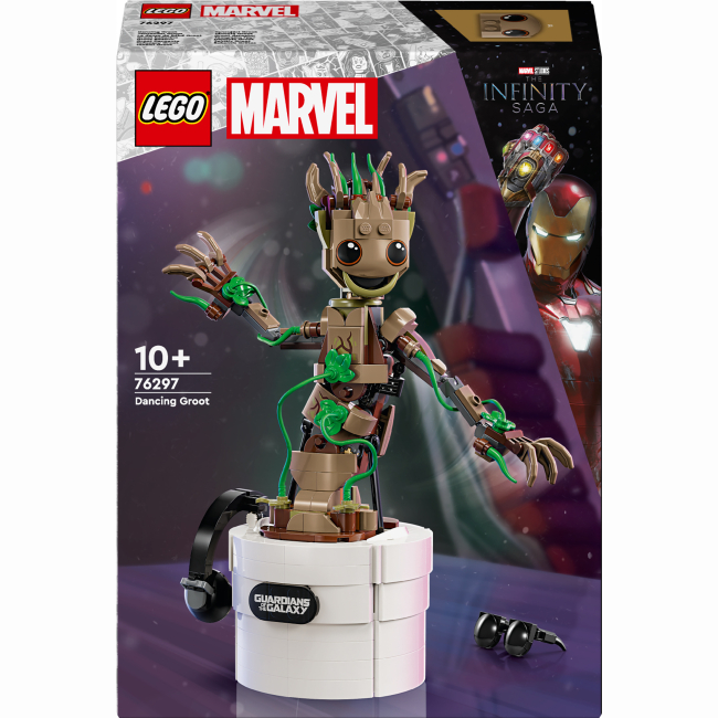 Конструктори LEGO - Конструктор LEGO Marvel Танцюючий Ґрут (76297)