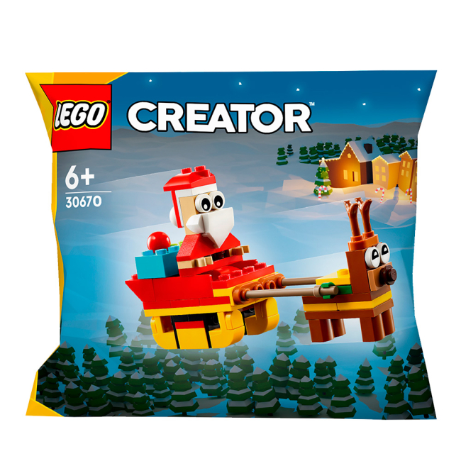 Конструкторы LEGO - Конструктор LEGO Creator Поездка на санках Санты (30670)