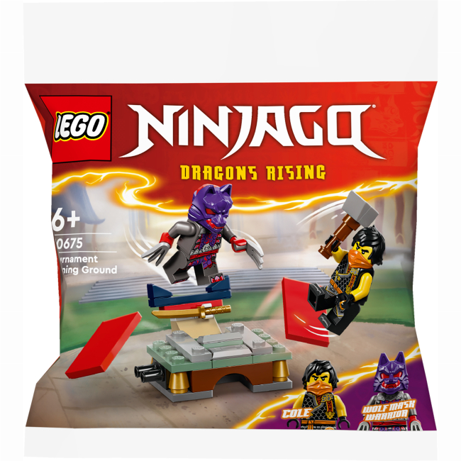 Конструктори LEGO - Конструктор LEGO NINJAGO Тренувальна база для турніру (30675)