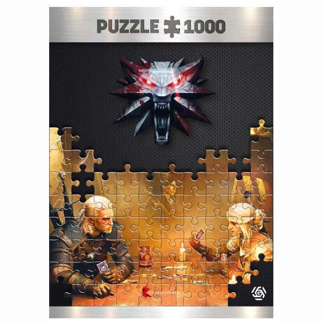 Пазлы - Пазл GoodLoot Witcher: Playing Gwent 1000 элементов (5908305231448)