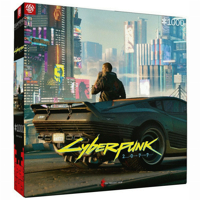 Пазлы - Пазл GoodLoot Cyberpunk 2077: Mercenary on the Rise 1000 элементов (5908305240341)