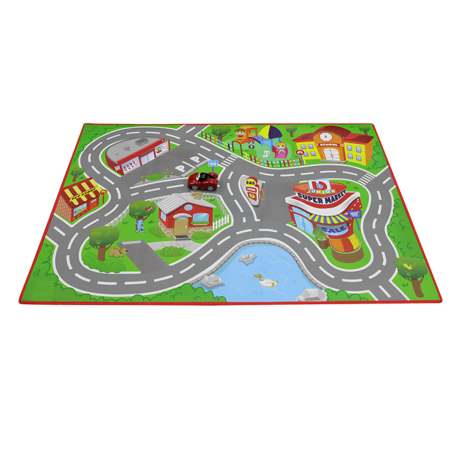 Машинки для малышей - Развивающий коврик Bb Junior LaFerrari Junior City Playmat (16-85008)