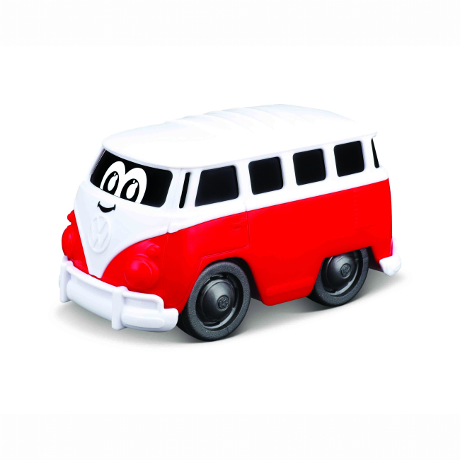 Машинки для малюків - Машинка BB Junior Volkswagen Samba червона (16-85134/3)