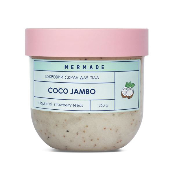 Косметика - Цукровий скраб для тіла Mermade Coco Jambo 250 г (MRSS0004)