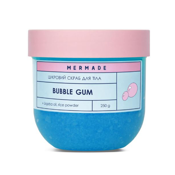 Косметика - Цукровий скраб для тіла Mermade Bubble Gum 250 г (MRSS0001)