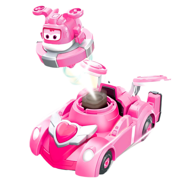 Фигурки персонажей - Игровой набор Super Wings Spinning Vehicle Диззи (EU770340)