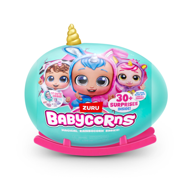 Пупсы - Игрушка-сюрприз Babycorns-D Кукла Единорог (92108D)