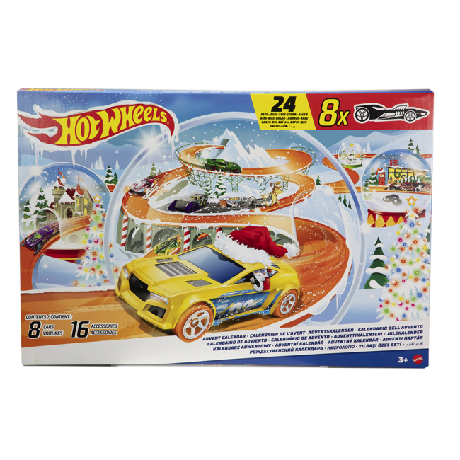Автомодели - Игровой набор Hot Wheels Адвент-календарь (HTG00)