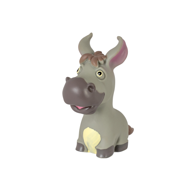 Іграшки для ванни - Іграшка для ванни Baby team Тварини ферми Віслюк сірий (8753_віслюк сірий)