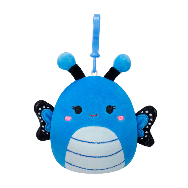 Брелоки - Брелок Squishmallows Метелик Вейверлі 9 см (SQCP00220)