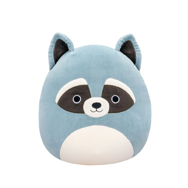 М'які тварини - М'яка іграшка Squishmallows Єнот Роккі 19 см (SQCR05407)