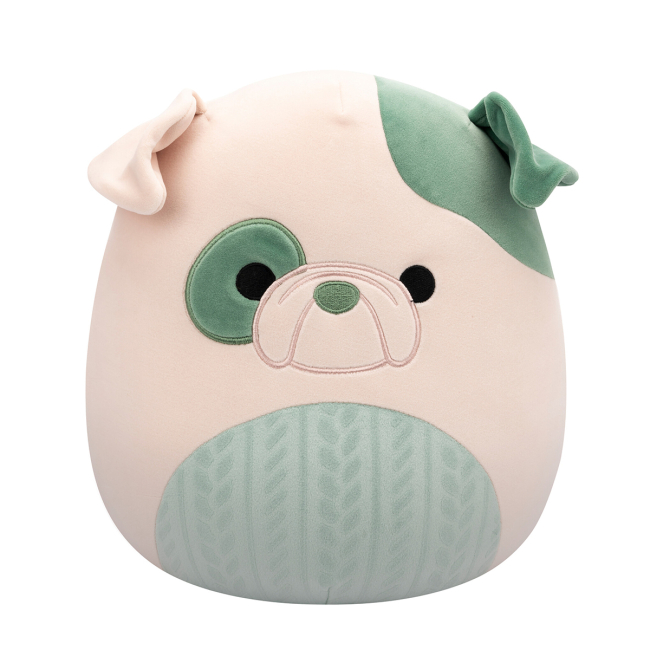 Подушки - М'яка іграшка Squishmallows Бульдог Августін 30 см (SQCR06691)