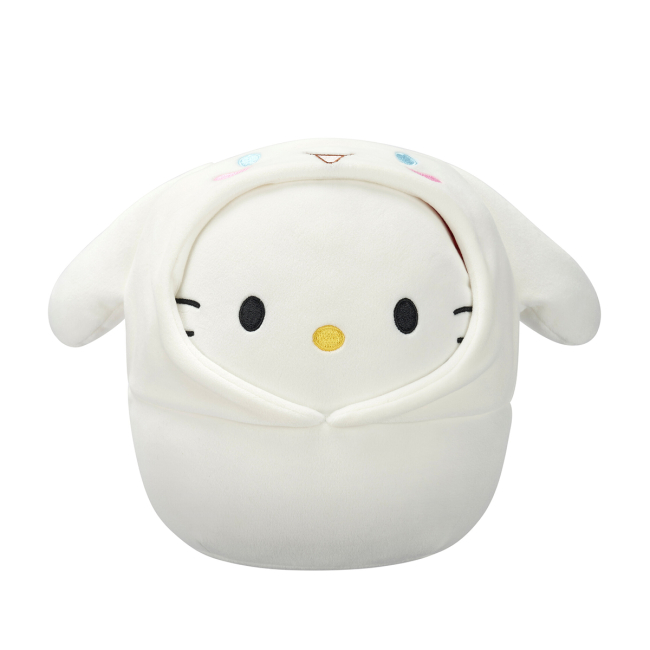 М'які тварини - М'яка іграшка Squishmallows Хелоу Кітті в образі Сіннаморолл 20 см (SQSN00389)