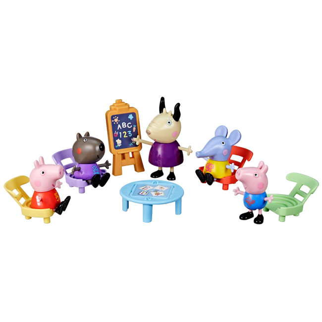 Фигурки персонажей - Игровой набор Peppa Pig Класс Пеппы (F8868)