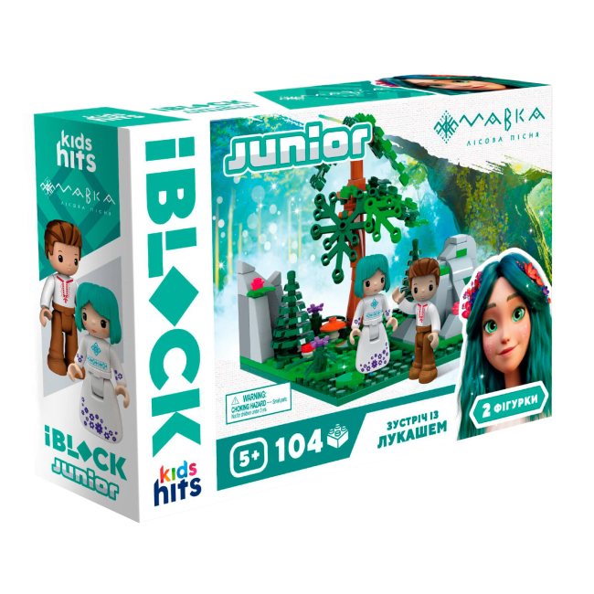 Конструктори з унікальними деталями - Конструктор IBLOCK Junior Mavka (PL-921-520)