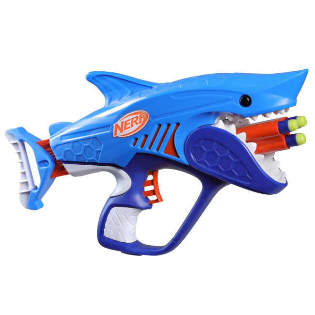 Помпова зброя - Бластер Nerf SharkFire (F8645)