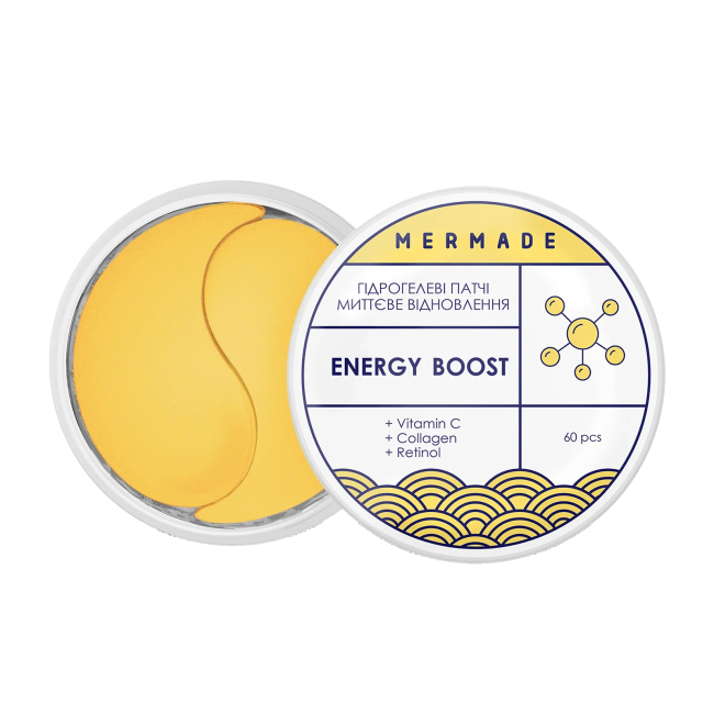 Косметика - Гідрогелеві патчі Mermade Energy Boost вітамінізовані (MRPAT002)