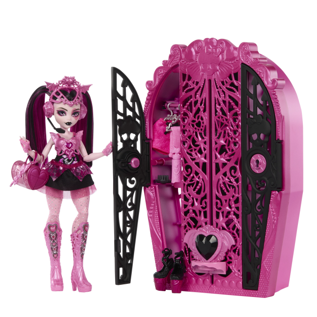 Ляльки - Набір-сюрприз Monster High Таємниці монстрів Жахо-секрети Дракулори (HXH84)