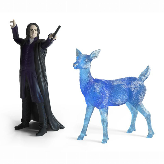 Фігурки персонажів - Набір фігурок Schleich Северус Снейп і лань Патронус (42683)
