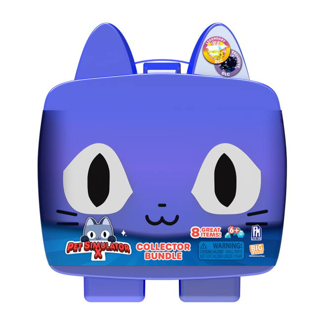 Фигурки персонажей - Игровой набор PhatMojo Pet Simulator Радужный кот (123746)